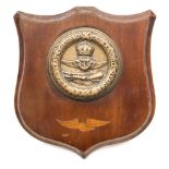 A WWI period unofficial ward room badge for RNAS Cranwell:,