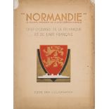 'SS Normandie' a souvenir launch publication edited by 'L'Illustration' June 1935:,