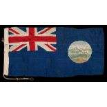 A late 19th/early 20th century Falklands Islands Flag (1876-1925 version):,