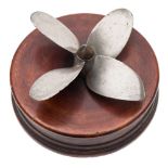 An early 20th century test propeller 'E72' for the William Froude Laboratory:,