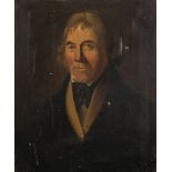 British Provincial School 19th Century- Portrait of Ship's Carpenter Robert Nicholson of Blyth,