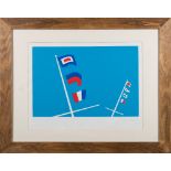 * Andy Christian [Contemporary] - Signal Flags,:- screenprint,
