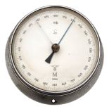 A WWII Kriegsmarine bulkhead barometer by Lufft:,