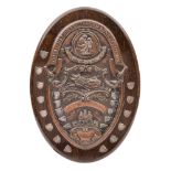 A Royal National Lifeboat Institution South West District trophy plaque:,