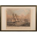 'Capture of the Two Top Sail Slave Schooner Bolodora by HM Schooner Pickle...