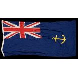 A Royal Fleet Auxiliary Ensign:, 12' x 6'.