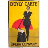A QUANTITY OF D'OYLY CARTE YEOMAN OF THE GUARD POSTERS and a triple underground D C poster (3).