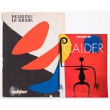 CALDER, Alexander - Derriere Le Miroir : Aime Maeght, Paris, illust, inc four original lithographs,
