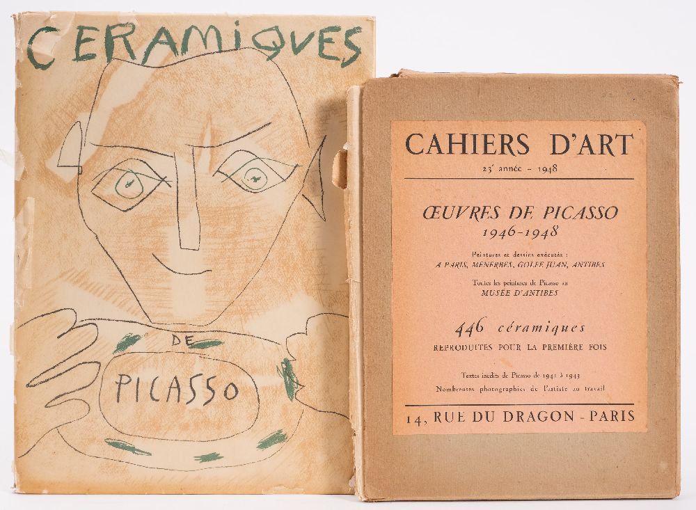 PICASSO, Pablo : Ceramiques de Picasso texte de Suzanne et George Ramie, 18 colour plates, org.