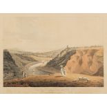BRISTOL : Three tinted lithographs ( 370 x 260 mm ), f & g, early 19th cent.