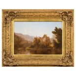 Attributed to John Wallace Tucker [1808-1869]- Hambrook, Bristol; a river scene,