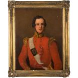 English School early 19th Century- Portrait of Colonel George Grimes, 2nd Bombay Grenadiers,
