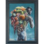 * Stuart Maxwell Armfield [1916-2000]- The Vegetable Seller, Mauritius,