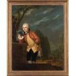 Manner of Nathaniel Dance, English School 19th Century:- Portrait of a gentleman,