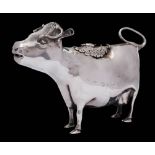 An Elizabeth II silver cow creamer, maker William Comyns & Sons Ltd, London,