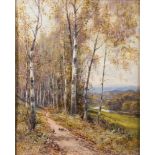 Alfred Augustus Glendenning [1861-1907]- An upland river valley,