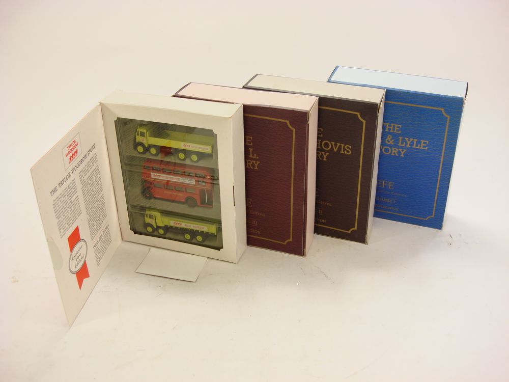 Exclusive First Editions, a boxed group of buses and commercial vehicles:,