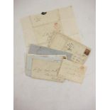 A small group of postal history including Sir Thomas Acland 1826.