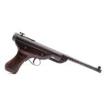 A German Diana No 5 Target air pistol: .