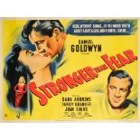 A British Quad poster for 'Stronger Than Fear':, (original title 'Edge of Doom, 1950), lithograph,