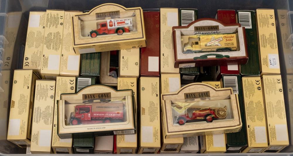 A boxed group of Lledo 'Days Gone by' commercial and promotional vehicles:,
