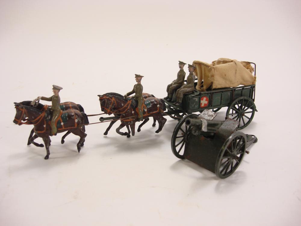 Britain's Set 1450 Royal Army Medical Corps Ambulance (1934 version):,