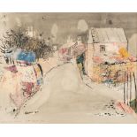 * Adrian Ryan [20th Century]- St Just,:- signed, inscribed and dated '62 watercolour,