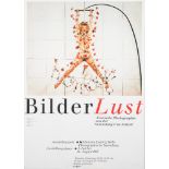 BilderLust August 1991, Museum Ludwig Koln, Erotische Photographie exhibition poster,:- 84 x 59cm.