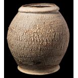 *John Kershaw (Contemporary) a large stoneware vase: of oviform,