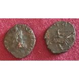 2 Roman coins found in Sussex England.