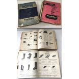 2 vintage Brown Brothers Ltd, Motor Catalogues one dated 1954.