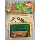 A boxed vintage Soccerette game together with a boxed vintage Buggs Bunny game.