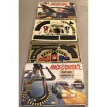 A boxed 1980 Matchbox, Powertrack Race & Chase together with a 1984 Powertrack Plus Race & Chase 2.