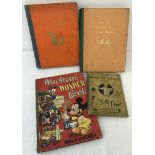 Mickey's Wonder Book by Walt Disney together with 3 other vintage children's books.
