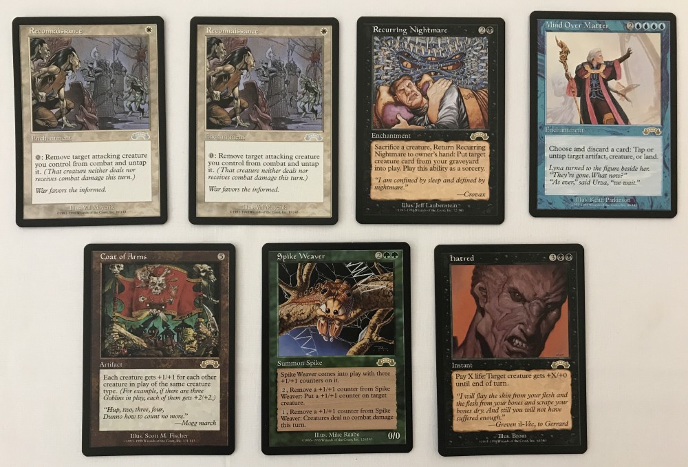 7 Magic the Gathering Cards: