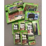 A collection of vintage boxed Subbuteo football teams & accessories.