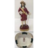 An early Royal Worcester figurine of King Charles II #2672 and dated 1917.