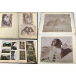 A Victorian/Edwardian photograph album containing Arthur James Iles photographs of Maori girls.