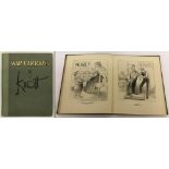 WW1 U.S. 'War Cartoons' by Knott. Hardback book 1st edition 1918.