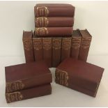 A vintage set of 14 books by Charles Dickens printed by Odhams Press, London.
