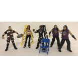 A Jakks Pacific, Titan Tron Live, Team Xtreme playset together with The Dudley Boyz figures.