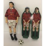 1997 Corinthian toys 13" poseable doll of Ryan Giggs in Manchester United strip.