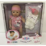 A brand new boxed Zapf Creations Baby Born My Little Nappy Time Doll. Ex shop stock.