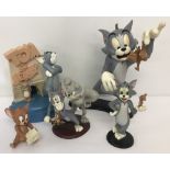 A collection of Tom and Jerry Collectors figures, some a/f.