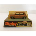 A Dinky Toys Mini Clubman 178 in original packaging.