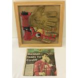 A framed and glazed pair of Norwich City FC Goalkeeper gloves worn and signed by David Marshall.
