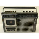 A 1970's Sharp radio/cassette player/recorder. Model No GF-6000.