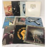 10 assorted progressive/psychedelic rock LP's.