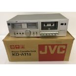 JVC KD-A11B Stereo Audio Cassette Deck with original box.