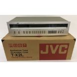 JVC T-X2L FM/MW/LW Radio Synthesizer Tuner with original box.